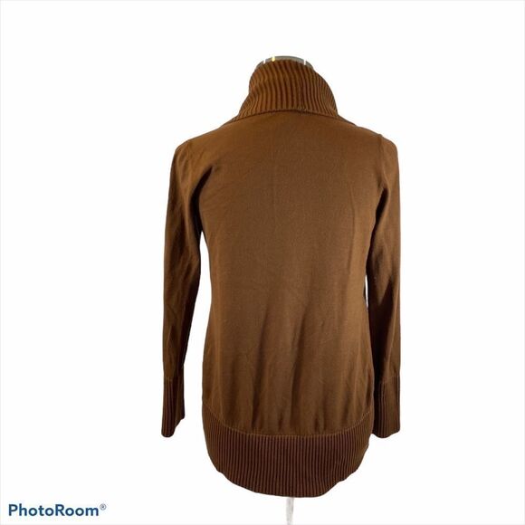 INC Open Front Ribbed Collar Knit Sweater Small - Picture 6 of 12